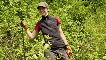 Im Interview mit Chloé,<br>Teilnehmerin der ersten Erwachsenenwoche