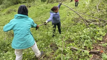 Engagement des jeunes<br>pour la nature